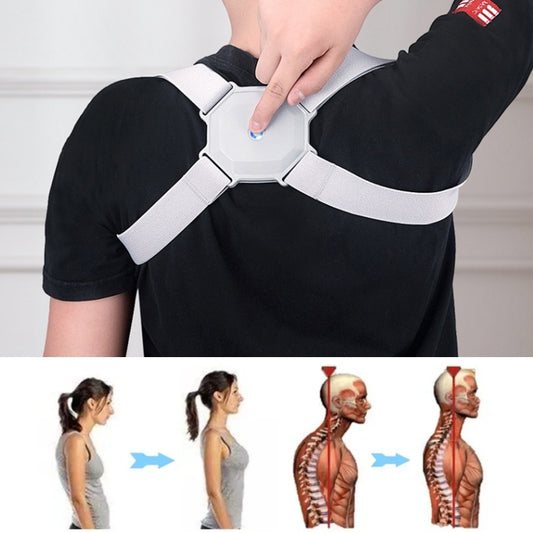 Posture‑Pro™ Smart Vibrating Posture Trainer – Real-Time Back Coaching