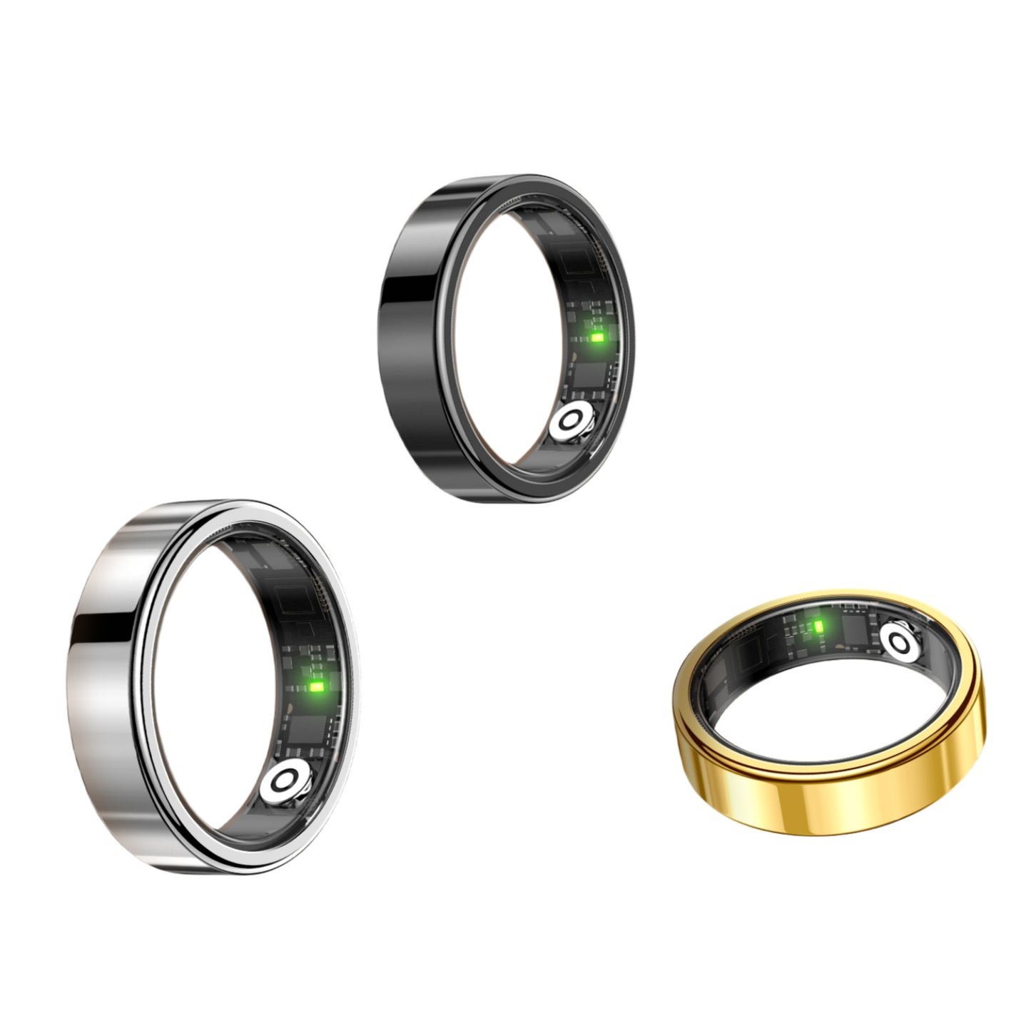 Sports Fitness Smart Ring (Heart Rate, Blood Oxygen, Sleep Tracking Monitoring)