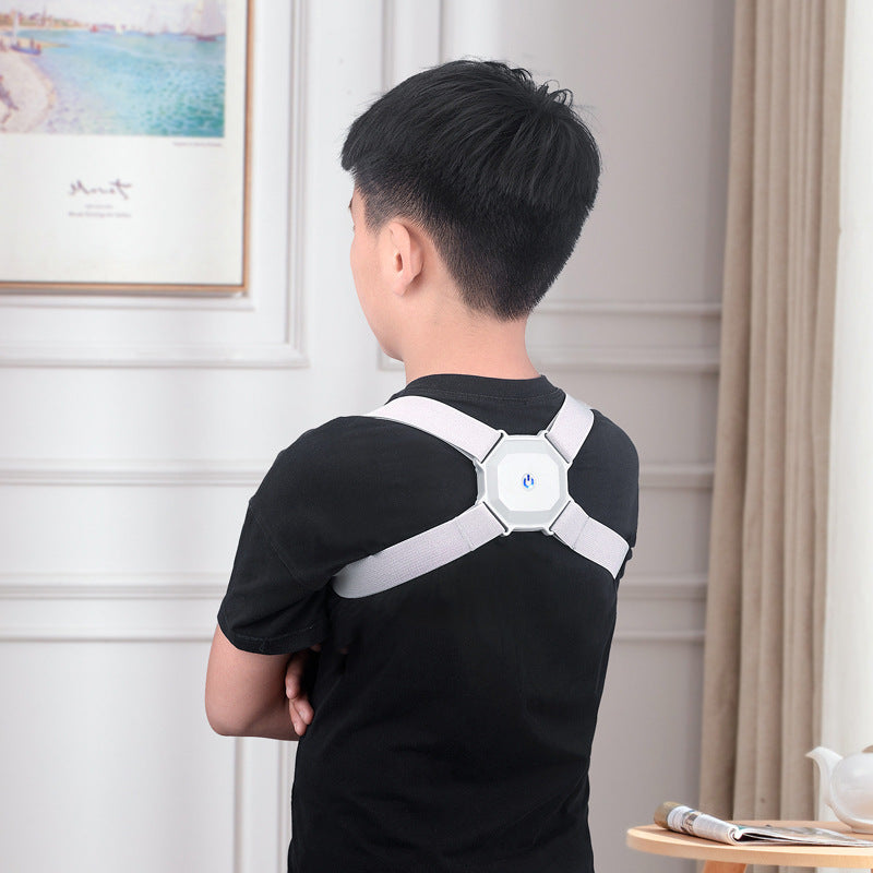 Posture‑Pro™ Smart Vibrating Posture Trainer – Real-Time Back Coaching
